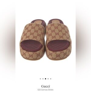 Gucci Platform Slides